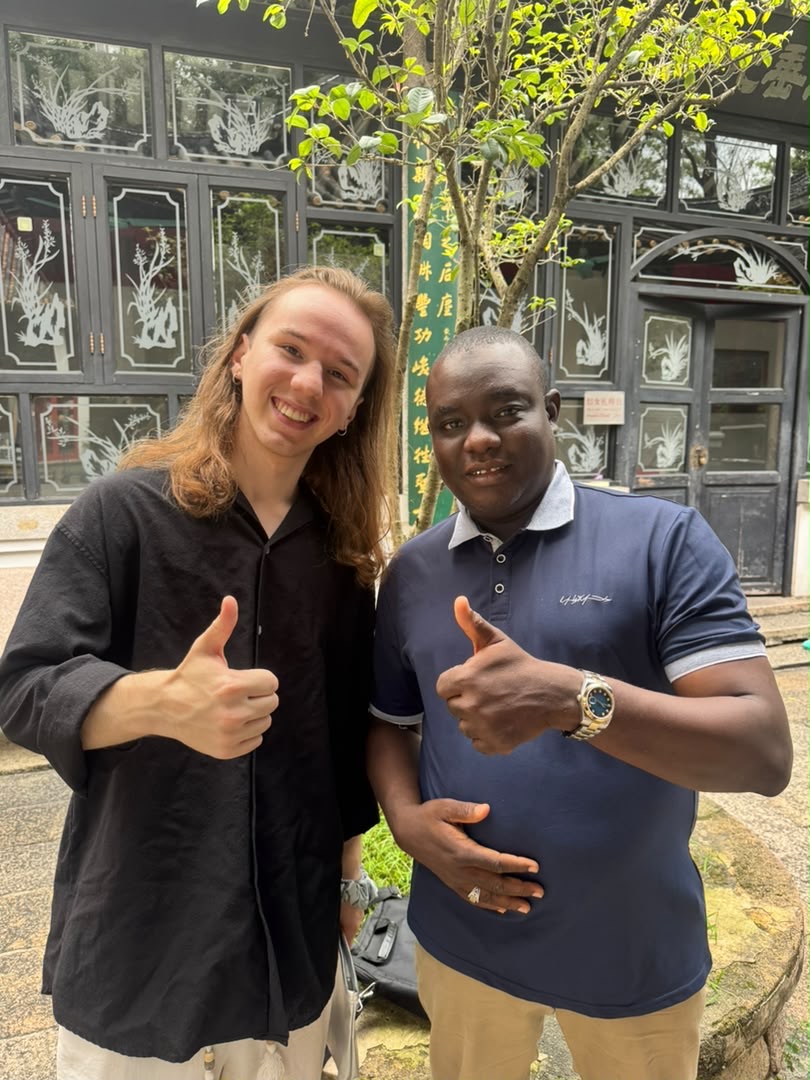 Two people representing Maidalailu Global Resource connections worldwide
